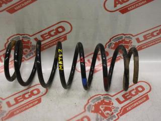 пружина задняя Daewoo Matiz M150 [рестайлинг] KLYA 2003, 0.8 л., F8CV, бензин, МКПП, золотистый, хетчбэк 5 дв., передний привод, 96591237