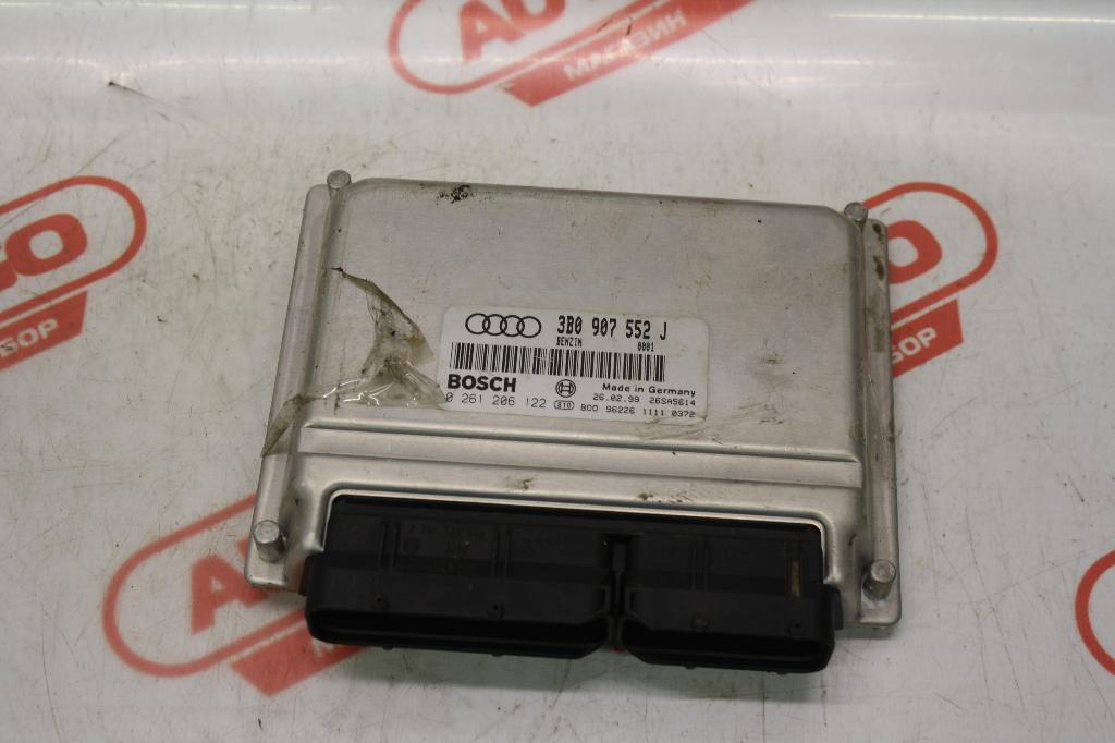 блок управления двигателем Audi A6 4B/C5 4A2 1999, 2.4 л., APS, бензин, МКПП, темно-синий, седан, передний привод, 3B0907552 - фото №1