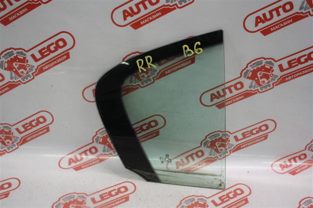 форточка задняя правая Volkswagen Passat B6 3BADR 2006, 1.6 л., BLF, бензин, МКПП, седан, передний привод, 43R00081 - фото №1