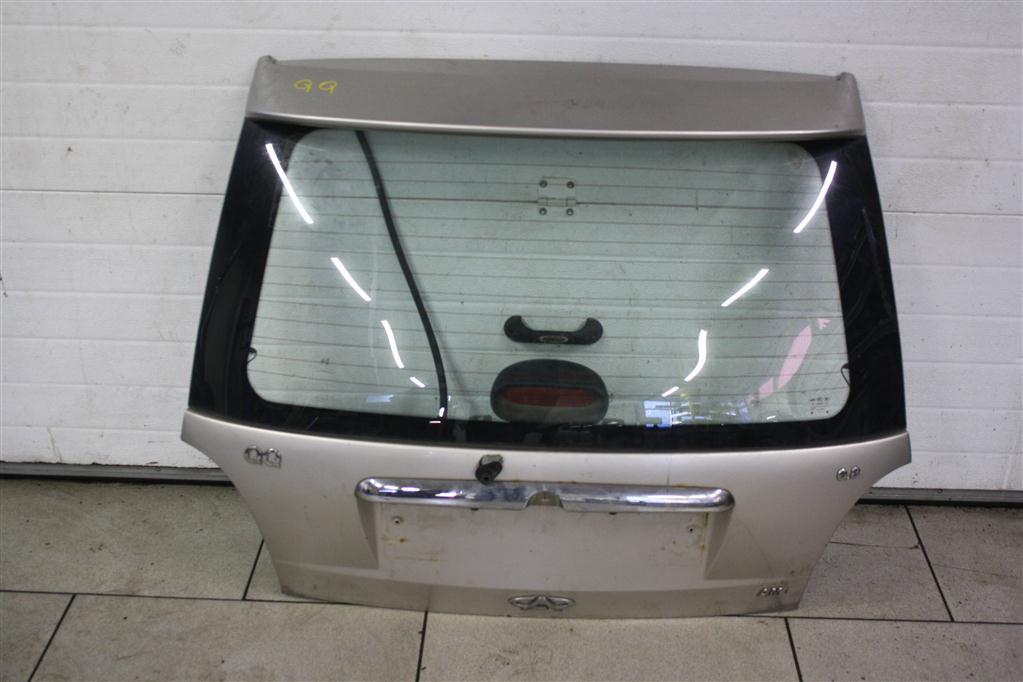 крышка багажника (дверь 3-5) Chery Sweet QQ 2006, 0.8 л., SQR372FD6K, бензин, МКПП, серый, хетчбэк 5 дв., передний привод, S116300100DY - фото №1