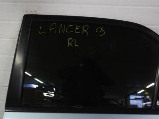 стекло двери задней левой Mitsubishi Lancer 9 поколение C12W 2006, 1.6 л., 4G18, бензин, МКПП, зеленый, седан, передний привод, MR525741