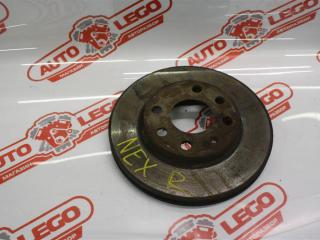 диск тормозной передний Daewoo Nexia 1 поколение KLETN 2001, 1.5 л., G15MFB, бензин, зеленый, седан, 90121445