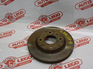 диск тормозной передний Mitsubishi Lancer 9 поколение C12W 2006, 1.6 л., 4G18, бензин, МКПП, зеленый, седан, передний привод, MR527825