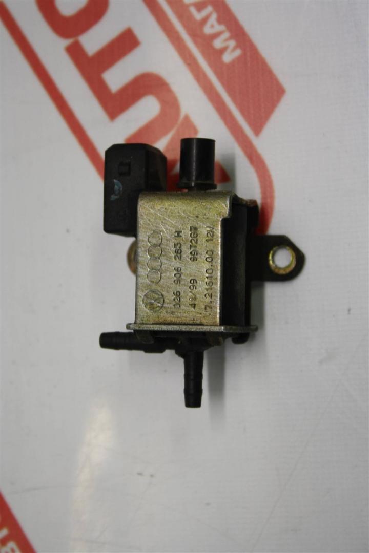 электромагнитный клапан Audi A6 4B/C5 4A2 1999, 2.4 л., APS, бензин, МКПП, темно-синий, седан, передний привод, 026906283 - фото №1