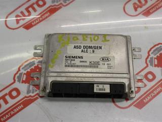 блок управления двигателем Kia Rio 1 поколение 2002, 1.5 л., A5D, бензин, МКПП, фиолетовый, универсал, передний привод, 5WY1303H