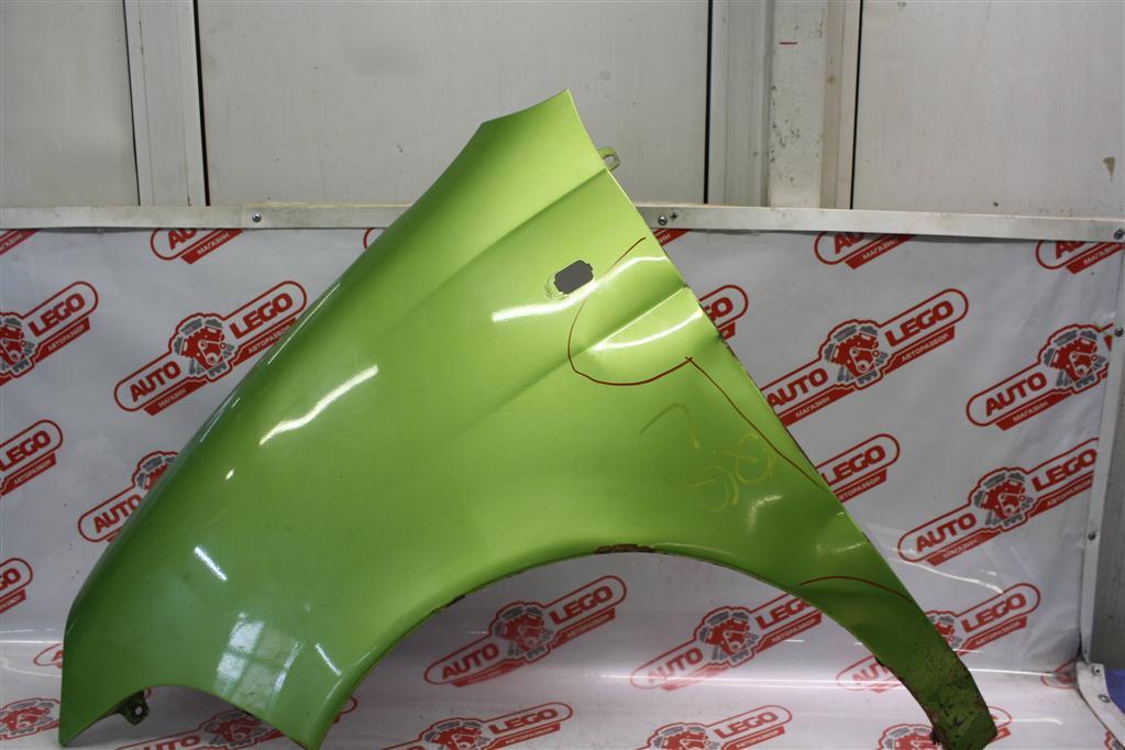 крыло переднее левое Chery Sweet QQ 2006, 0.8 л., SQR372FD6K, бензин, МКПП, серый, хетчбэк 5 дв., передний привод, S118403101DY - фото №1