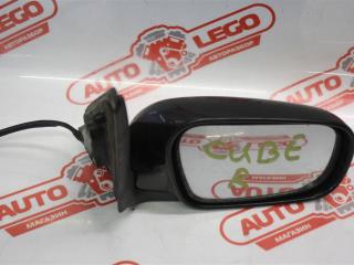 зеркало наружное правое Nissan Cube Z10 2001, CGA3DE, бензин, АКПП, синий, хетчбэк 5 дв., передний привод, правый руль, 963012U606