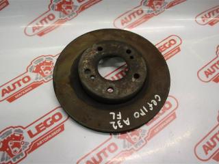 диск тормозной передний Nissan Cefiro A32 [рестайлинг] 1997, VQ20DE, бензин, АКПП, зеленый, седан, передний привод, правый руль, 45251SR3A10