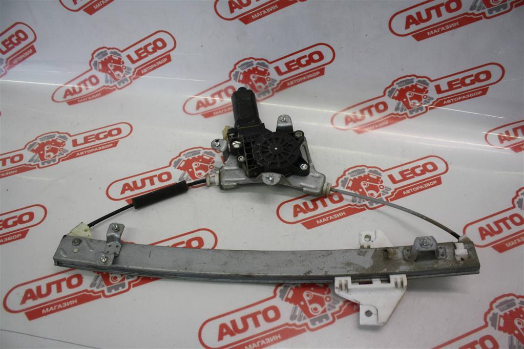 стеклоподъемник задний левый Hyundai Accent 2 поколение (LC) 2006, G4EC, бензин, МКПП, темно-синий, седан, передний привод, 8240325010 - фото №1