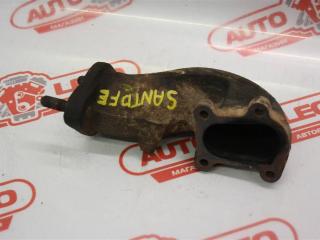 коллектор выпускной Hyundai Santa Fe 1 поколение [рестайлинг] SM 2007, 2.0 л., D4EA, дизель, МКПП, серый, внедорожник 5 дв.