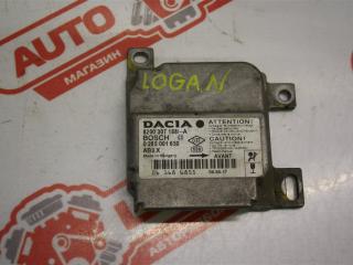 блок AirBag Renault Logan 1 поколение L8 2008, 1.6 л., K7MF710 , бензин, МКПП, серый, седан, передний привод, 0285001650