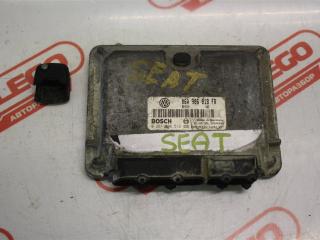 блок управления двигателем SEAT Toledo 2 поколение 1999, AGN 1.8 125л.с., бензин, МКПП, черный, седан, передний привод, 0261206512