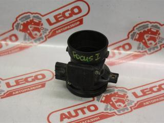 расходомер воздуха Ford Focus 1 поколение [рестайлинг] 2004, 1.6 л., бензин, МКПП, белый, седан, передний привод, 98AB12B579B3B