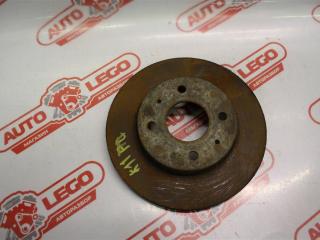 диск тормозной передний Nissan March K11 AK11 1994, 1.3 л., CG13DE, бензин, АКПП, черный, купе, передний привод, правый руль