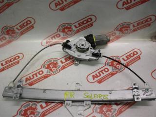 стеклоподъемник задний правый Hyundai Solaris 1 поколение 2013, 1.6 л., G4FC, бензин, АКПП, белый, седан, передний привод