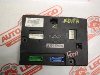 блок комфорта Chery Fora 1 поколение 2007, SQR484F, бензин, МКПП, черный, седан, передний привод, правый руль, A213600030