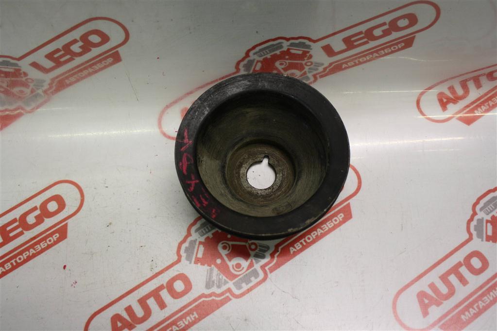 шкив коленвала Daewoo Nexia 1 поколение KLETN 2001, 1.5 л., G15MF, бензин, МКПП, серебристый, седан, передний привод - фото №1