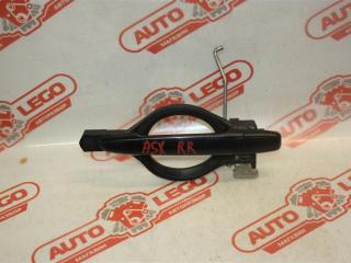 ручка наружная задняя правая Mitsubishi ASX 1 поколение GA1W 2012, 1.8 л., 4B10, бензин, вариатор, черный, внедорожник 5 дв., передний привод, 5716A014XA