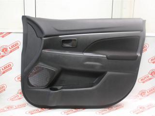 обшивка двери передняя правая Mitsubishi ASX 1 поколение GA1W 2012, 1.8 л., 4B10, бензин, вариатор, черный, внедорожник 5 дв., передний привод, 7221B204XD