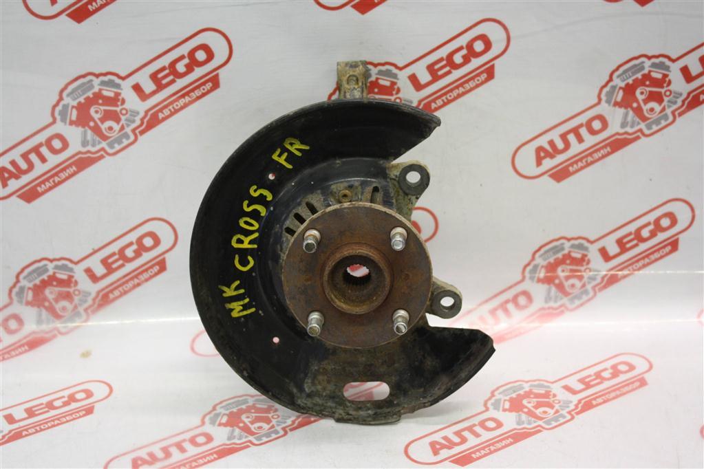 кулак поворотный правый Geely MK Cross 1 поколение 2012, 1.5 л., MR479QA, бензин, МКПП, белый, хетчбэк 5 дв., передний привод - фото №1