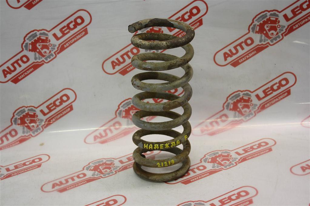 пружина передняя Lada 2120 Надежда 1 поколение 2001, 2130, бензин, МКПП, серо-голубой, универсал - фото №1