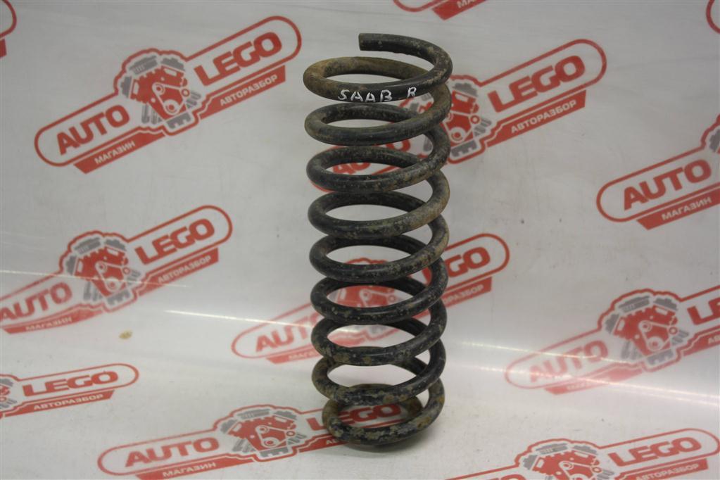 пружина задняя Saab 9000 1 поколение 1989, 2.0 л., B202L, бензин, МКПП, зеленый, седан, передний привод - фото №1