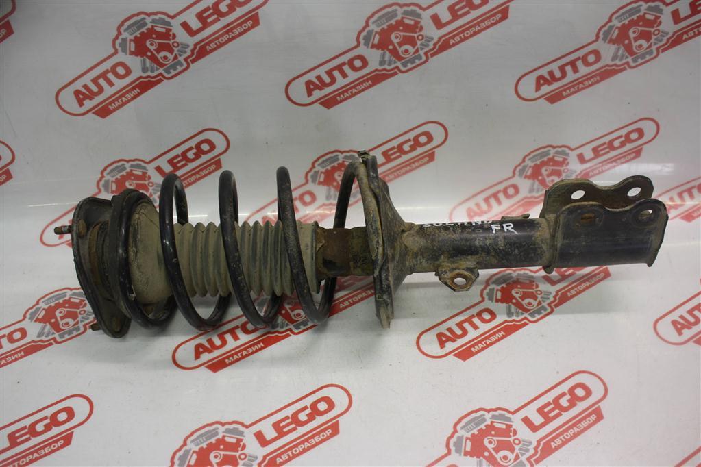 стойка передняя правая Lifan Solano 1 поколение 620 2013, 1.6 л., LF481Q3, бензин, МКПП, черный, седан, передний привод, B2905220C1 - фото №1