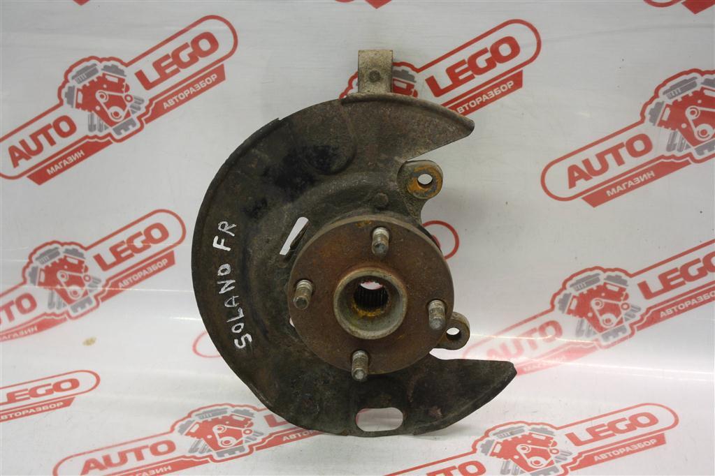 кулак поворотный правый Lifan Solano 1 поколение 620 2013, 1.6 л., LF481Q3, бензин, МКПП, черный, седан, передний привод - фото №1