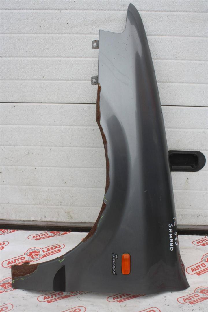 крыло переднее левое Iran Khodro Samand 1 поколение 2006, PTCL6A10CVX, бензин, МКПП, серый, седан, передний привод - фото №1