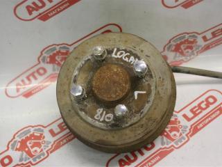 ступица задняя левая Renault Logan 1 поколение L8 2006, 1.4 л., K7J 710, бензин, МКПП, черный, седан, передний привод