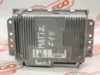 блок управления двигателем Daewoo Matiz M100 KLYA 2000, 0.8 л., F8CV, бензин, АКПП, зеленый, хетчбэк 5 дв., передний привод, K115444021