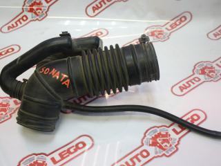 Гофра воздуховода Hyundai Sonata 4 поколение [рестайлинг] EF 2004, 2.0 л., G4JP, бензин, МКПП, бежевый, седан, передний привод