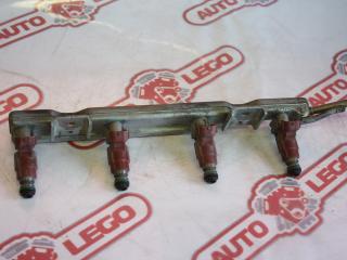 Рейка топливная (рампа) с форсунками Nissan Almera N16 [рестайлинг] 2004, QG15DE, бензин, МКПП, серый, седан, передний привод