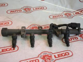 Рейка топливная (рампа) с форсунками Hyundai Accent 2 поколение (LC) 2006, 1.4 л., G4EE, бензин, 3530426610