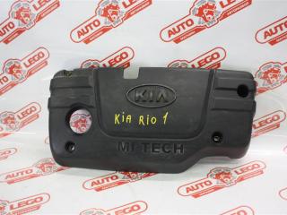 Накладка декоративная клапанной крышки Kia Rio 1 поколение 2002, 1.5 л., A5D, бензин, МКПП, фиолетовый, универсал, передний привод