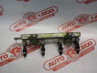 Рейка топливная (рампа) с форсунками Nissan March K12 AK11 2002, 1.2 л., CR12DE, бензин, АКПП, черный, хетчбэк 5 дв., передний привод, правый руль