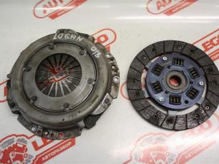 комплект сцепления Renault Logan 1 поколение L8 2006, 1.4 л., K7J 710, бензин, МКПП, черный, седан, передний привод, 0701093SX