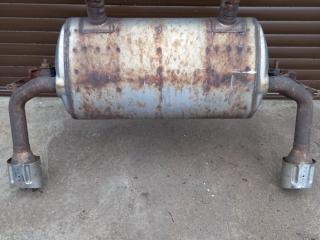 банка глушителя задняя Infiniti Q50 1 поколение V37 2014, 3.7 л., VQ37VHR, бензин, АКПП, (qaa) white 3p, седан, полный привод, 201004GA0B