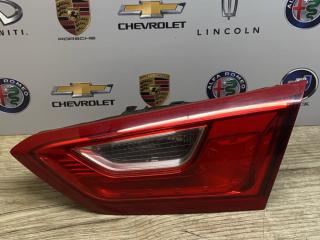 фонарь крышки багажника правый Chevrolet Malibu 9 поколение 2016, 2.0 л., бензин, передний привод, 23508092