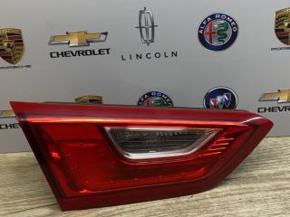 фонарь крышки багажника левый Chevrolet Malibu 9 поколение 2016, 1.5 л., бензин, 23508091