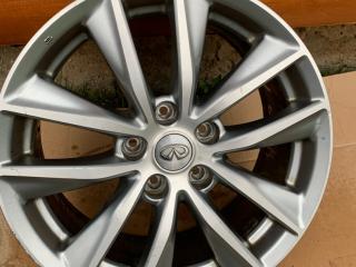 диск литой Infiniti Q50 1 поколение V37 2014, 3.7 л., VQ37VHR, бензин, АКПП, (qaa) white 3p, седан, полный привод