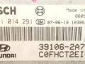 блок управления двигателем Hyundai i30 1 поколение 2007, 1.6 л., CRDi, дизель, BOSCH, 0281014291, 39106-2A710 - фото №3