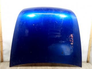 капот Peugeot 607 1 поколение 2004, синий