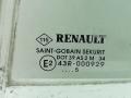 форточка задняя левая Renault Laguna 2 поколение [рестайлинг] 2006, 1.9 л., дизель, 6МКПП, красная, хетчбэк 5 дв., передний привод, 8200000399 - фото №2