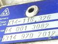 турбина Peugeot 306 1 поколение 1996, 1.9 л., TDi, дизель, K14-116326, 940013082, 53149707012 - фото №3