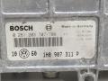 блок управления двигателем Volkswagen Golf 3 поколение 1995, 1.8 л., бензин, BOSCH, 1H0907311P, 0261203707708 - фото №3