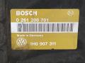 блок управления двигателем Volkswagen Golf 3 поколение 1995, 1.8 л., бензин, BOSCH, 1H0907311, 0261200701 - фото №3
