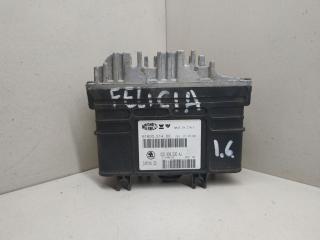 блок управления двигателем Skoda Felicia 1 поколение [рестайлинг] 1999, 1.6 л., бензин, MAGNETIMARELLI, 032906030AJ, OKWNB9, 61600.514.00