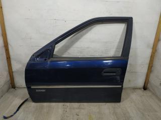 дверь передняя левая Citroen Xantia 1 поколение [рестайлинг] 2000, 2.0 л., HDi, дизель, 5МКПП, синий, хетчбэк 5 дв., передний привод