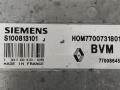 блок управления двигателем Renault Kangoo 1 поколение 1997, 1.4 л., бензин, SIEMENS, 7700864505, BVM, HOM7700731801, S100813101J - фото №3